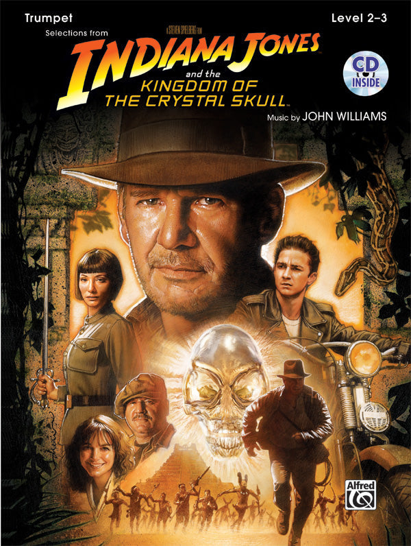 INDIANA JONES & THE KINGDOM TRUMPET BK/CD