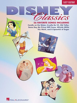 Disney Classics - for Easy Guitar - Various - Guitar Hal Leonard Melody Line, Lyrics & Chords