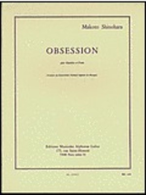 Obsession - pour Hautbois et Piano - Makoto Shinohara - Oboe Alphonse Leduc Score