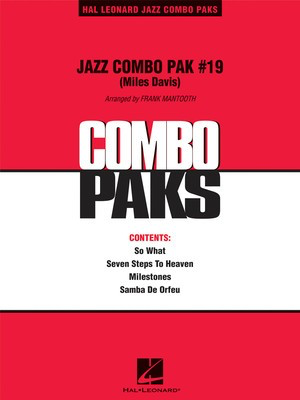 Jazz Combo Pak #19 (Miles Davis) - Frank Mantooth Hal Leonard Score/Parts/CD