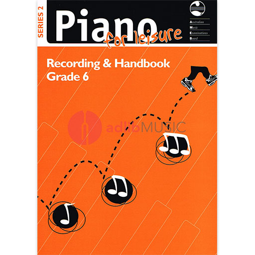 AMEB Piano for Leisure Series 2 Grade 6 -Piano CD Recording & Handbook AMEB 1203066139