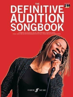 DEFINITIVE AUDITION SONGBOOK BK/2CD PVG