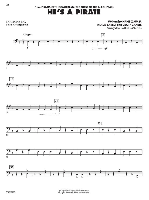 Essential Elements Disney Favorites - Baritone BC - Hal Leonard