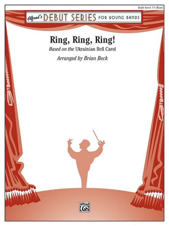 Ring, Ring, Ring! - Concert Band Conductor Score & Parts (Digital Download)
