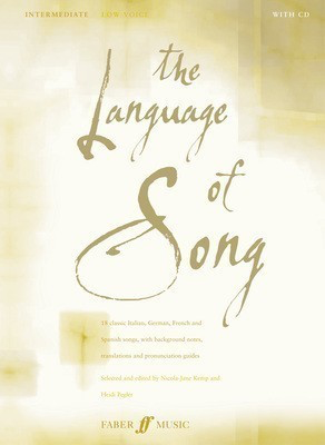 Language of Song: Intermediate - Various - Classical Vocal Low Voice Heidi Pegler|Nicola-Jane Kemp Faber Music /CD