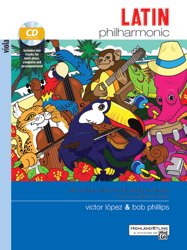 Latin Philharmonic Viola Book/CD
