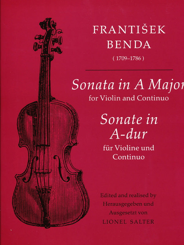 SONATA IN A (VIOLIN & PIANO) - Faber 0571507956