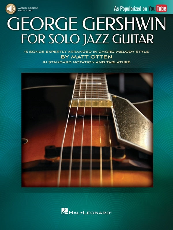 George Gershwin for Solo Jazz Guitar - Guitar/Audio Access Online Hal Leonard 324736