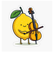 Sticker Lemon Cello
