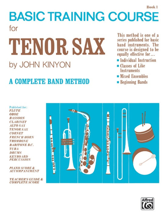 Basic Training Course Book 1 Tenor Sax
