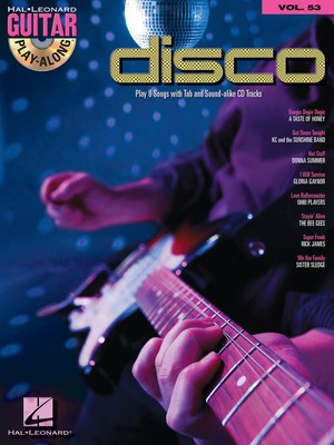 Disco - Guitar Play-Along Volume 53 - Guitar Hal Leonard Guitar TAB with Lyrics & Chords /CD