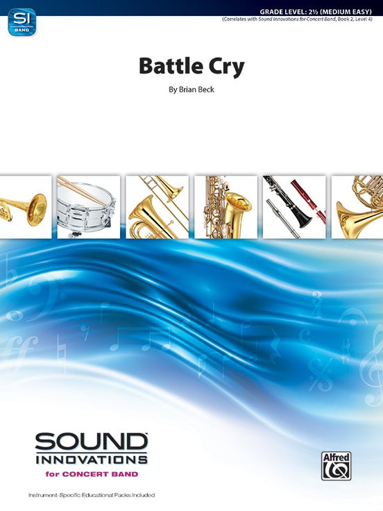 Battle Cry – Concert Band Conductor Score & Parts (Digital Download)