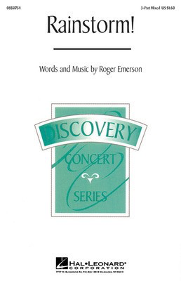 Rainstorm! - Roger Emerson - 3-Part Mixed Hal Leonard Octavo