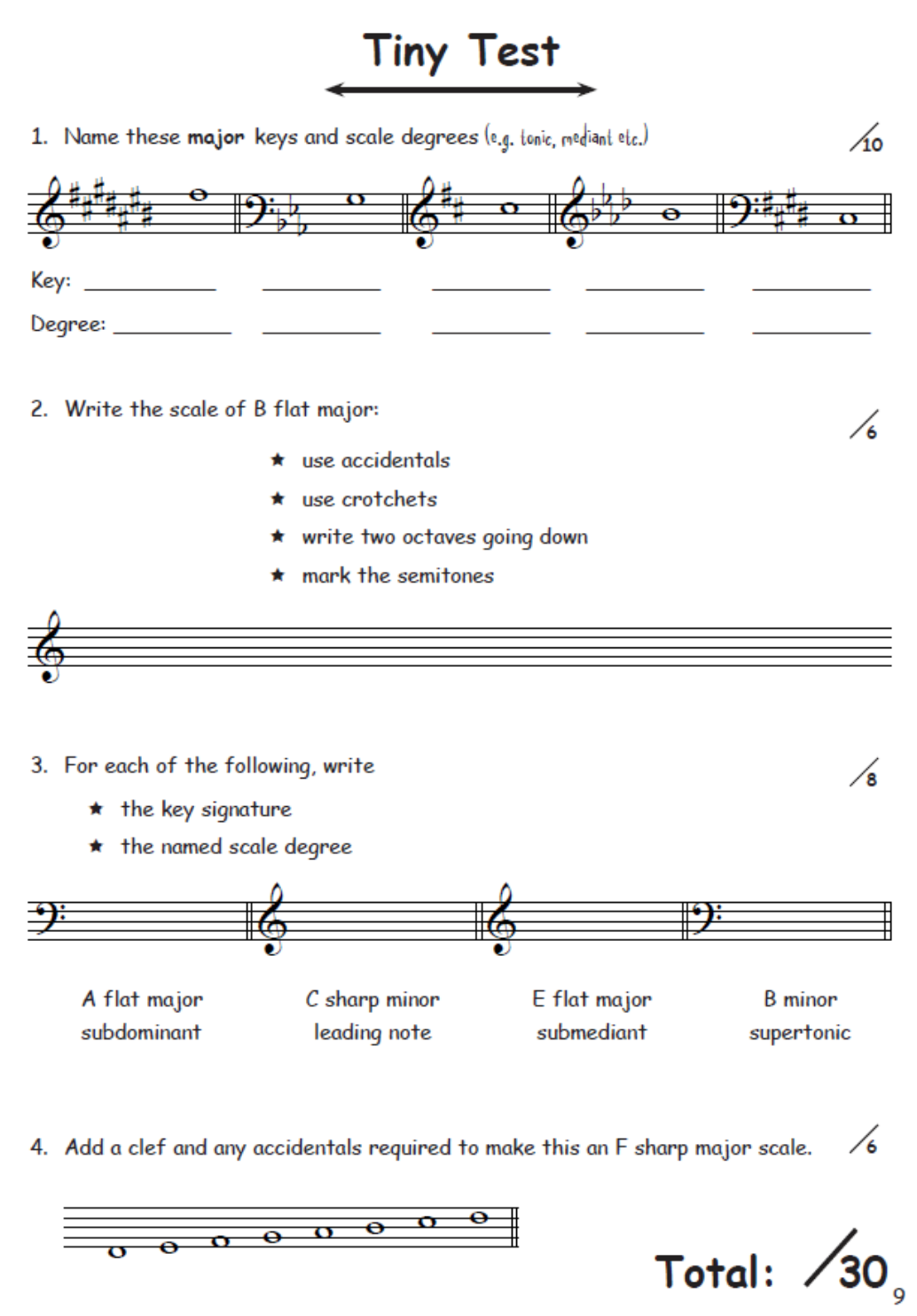How to Blitz Musicianship Grade 3 - Student Book by Coates M3