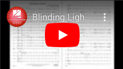 The Weeknd - Blinding Lights - Concert Band Grade 2 Score/Parts arranged by Conaway Hal Leonard 4007117
