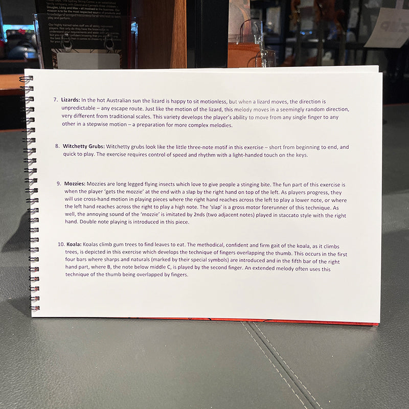 Short Piano Exercises for Little Hands - Piano by Le Brun Flip-Book Mix & Match Piano Hands