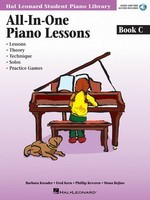 Hal Leonard Student Piano Library All-In-One Piano Lessons Book C - Piano/Audio Access Online byKreader/Kern/Rejino/Keveren Hal Leonard 296851