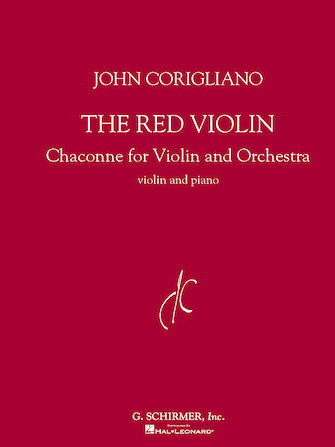 Corigliano - Red Violin: Chaconne - Violin/Piano Accompaniment Schirmer 50483941