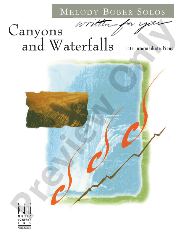 Canyons and Waterfalls - Piano (Digital Download)