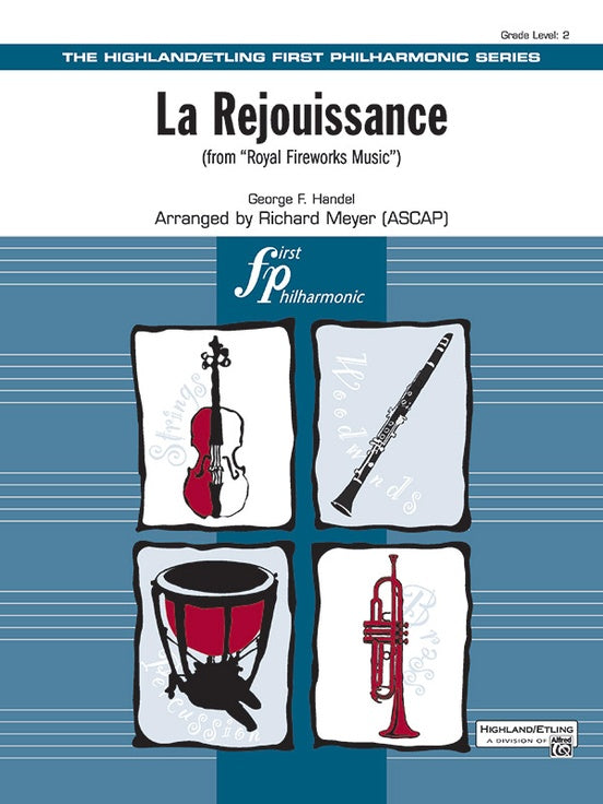 La Rejouissance (from Royal Fireworks Music) – Full Orchestra Conductor Score & Parts (Digital Download)