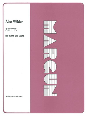 Suite - for Horn and Piano - Alec Wilder - French Horn Sheet Music Margun Music