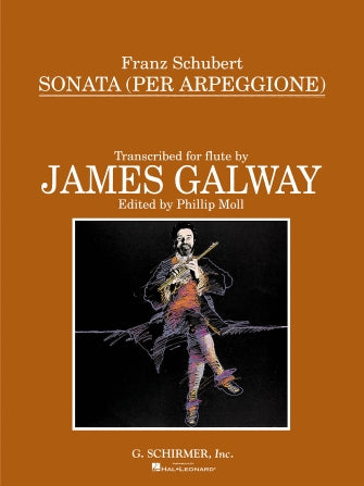 Schubert - Sonata Arpeggione - Flute/Piano Accompaniment transcribed by Galway Schirmer 50336180