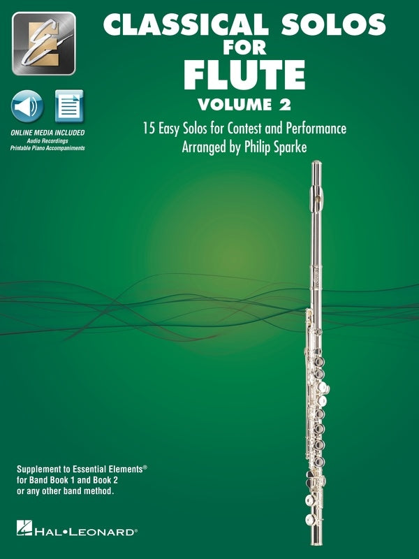 Classical Solos for Flute Vol.2 - Hal Leonard/OLA
