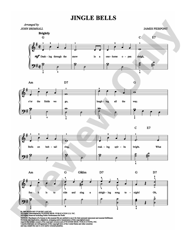 Jingle Bells - DSM-PS-0007168 - Easy Piano (Digital Download)