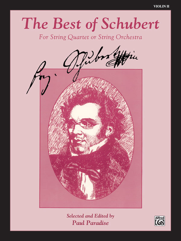 BEST OF SCHUBERT STR ORCH VLN 2 ARR PARADISE