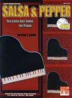 Salsa & Pepper Latin Jazz Solos For Piano Bk/Cd -