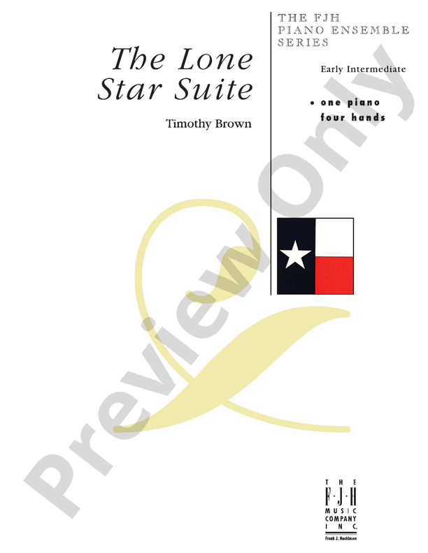 The Lone Star Suite - Piano (Digital Download)
