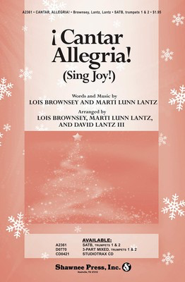 Cantar Allegria! - SATB Hal Leonard Choral Score Octavo