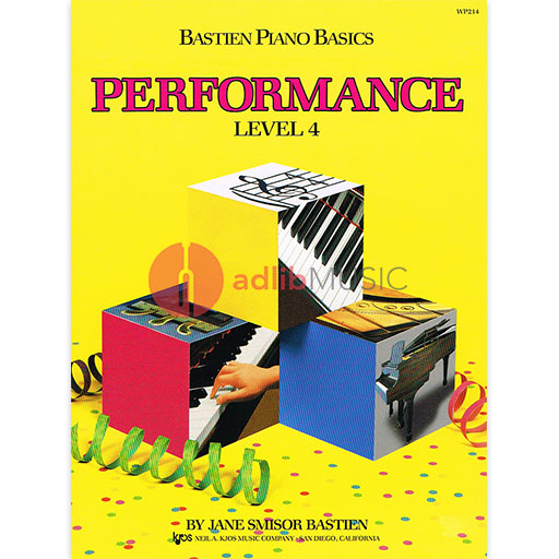 Bastien Piano Basics, Performance, Level 4 - James Bastien - Piano Neil A. Kjos Music Company