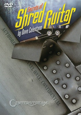 Secrets of Shred Guitar - Guitar Dave Celentano Centerstream Publications DVD