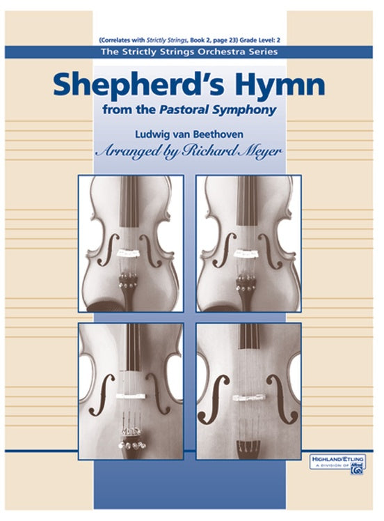 Shepherd's Hymn – String Orchestra Conductor Score & Parts (Digital Download)