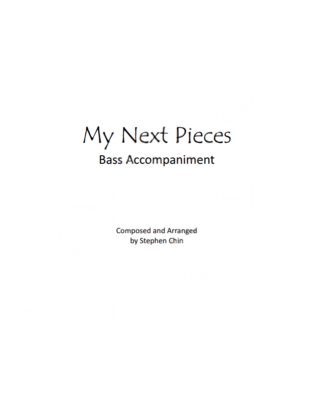 Chin - My Next Pieces - Double Bass Accompaniment Everything String ES135AB
