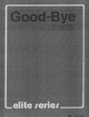 Goodbye - PVG (Digital Download)