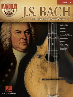 J.S. Bach - Mandolin Play-Along Volume 4 - Johann Sebastian Bach - Mandolin Hal Leonard /CD