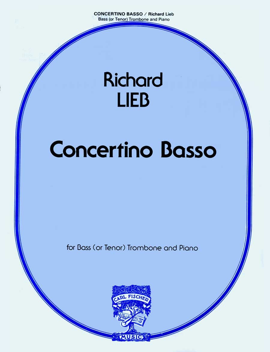 Concertino Basso Bass Trombone/Piano