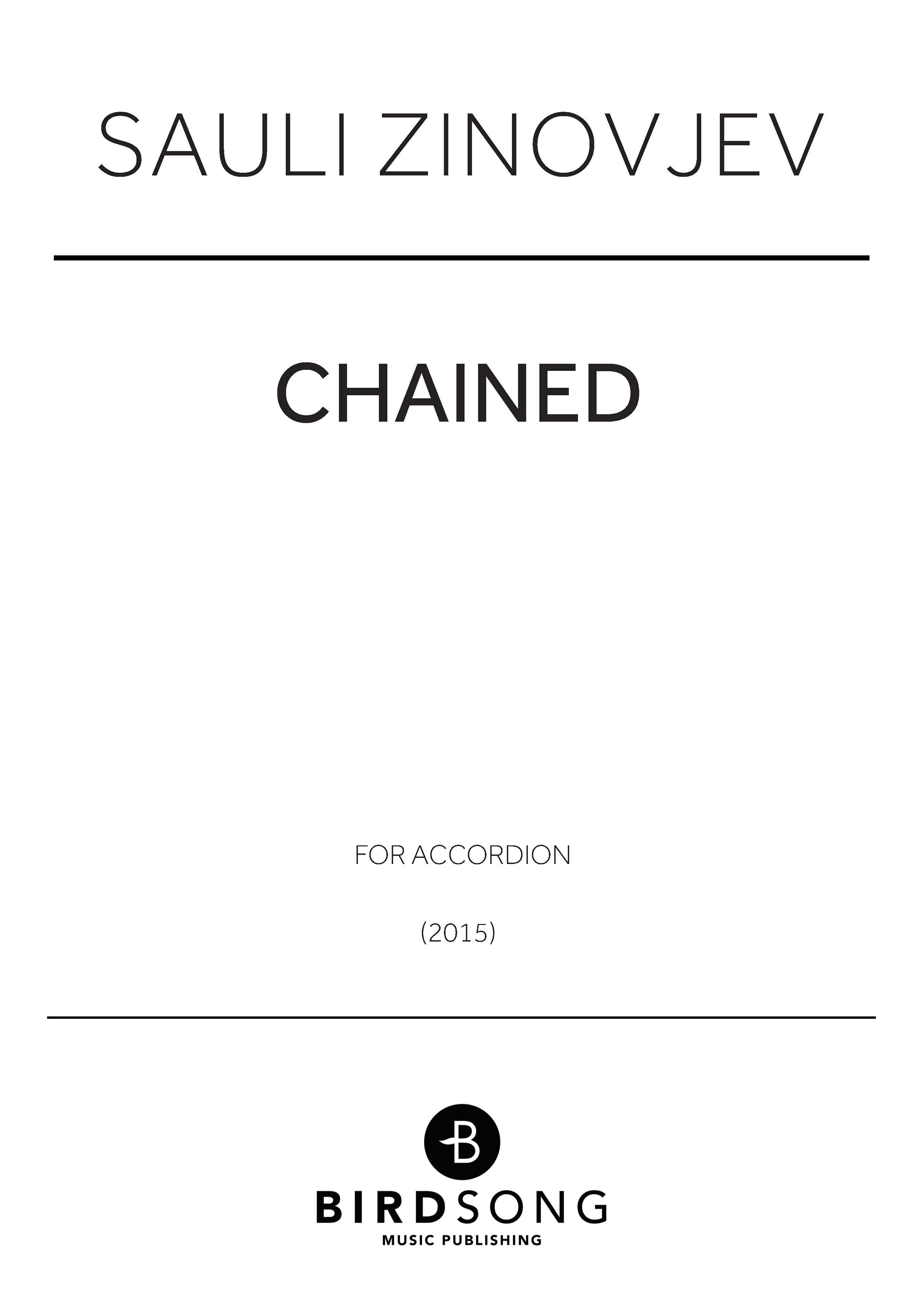Chained - Sauli Zinovjev - Accordion (Digital Download)