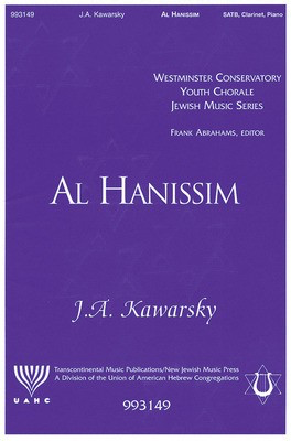 Al Hanissim (For the Miracles) - J.A. Kawarsky - SATB Transcontinental Music Choral Score Octavo