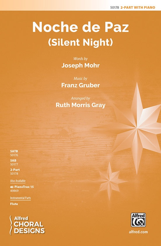 Noche de Paz - 2 Part Treble Choral Octavo (Digital Download)