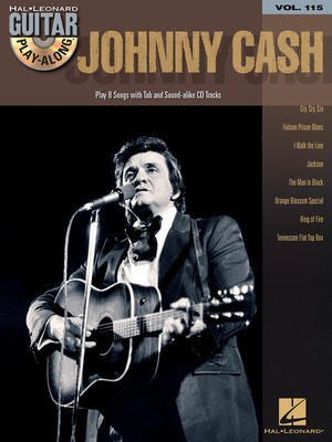 Johnny Cash - Guitar Play-Along Volume 115 - Guitar Hal Leonard Guitar TAB with Lyrics & Chords /CD