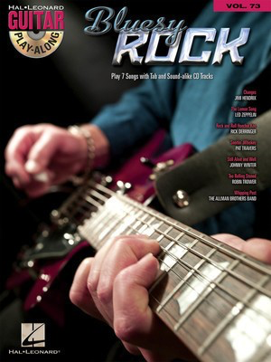 Bluesy Rock - Guitar Play-Along Volume 73 - Guitar Hal Leonard Guitar TAB with Lyrics & Chords /CD