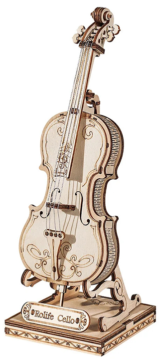 DIY Wooden Cello Model Kit