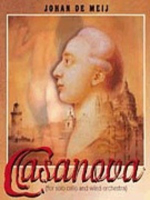 Casanova (for Cello and Wind Orchestra) - Score and Parts - Johan de Meij - Amstel Music Score/Parts