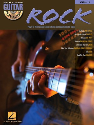 Rock - Guitar Play-Along Volume 1 - Guitar Hal Leonard Guitar TAB with Lyrics & Chords /CD