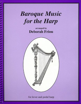 Baroque Music for the Harp - Harp by Friou Hal Leonard 722256