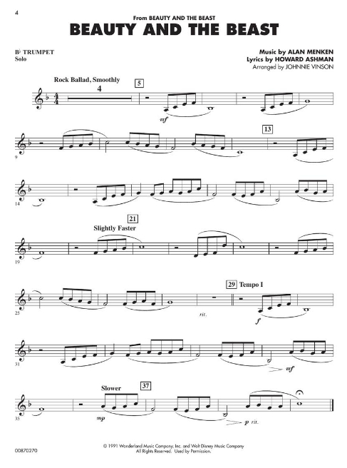 Essential Elements Disney Favorites - Trumpet - Hal Leonard