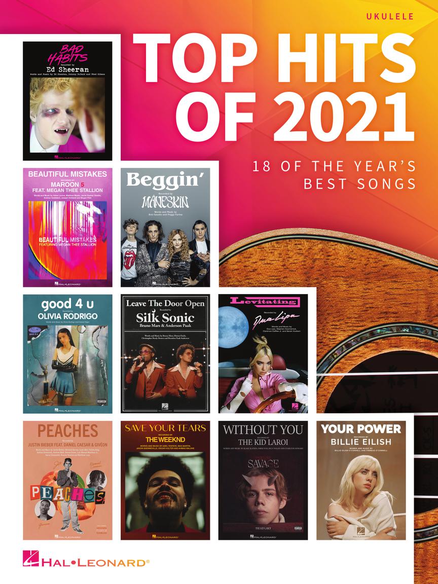 Ukulele Top Hits Of 2021 - Hal Leonard 380183